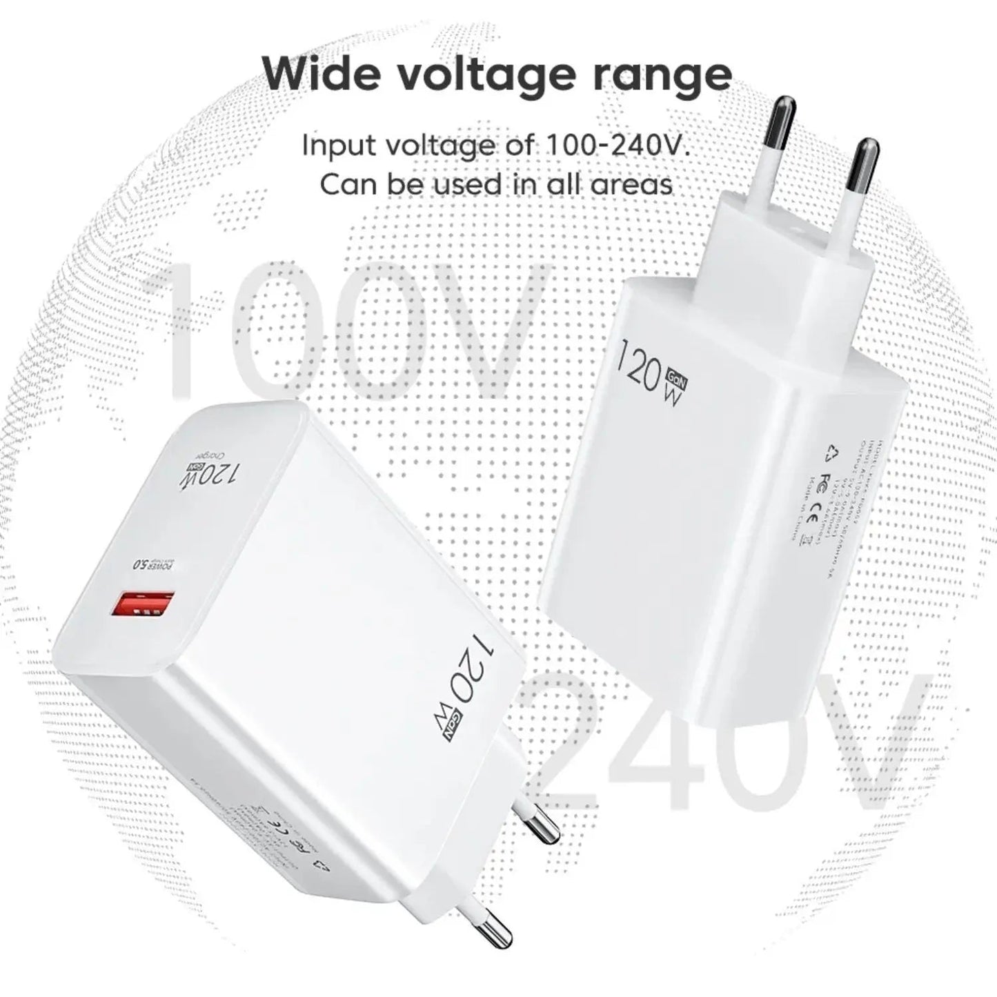 120W Power Adapter - MoodPeach
