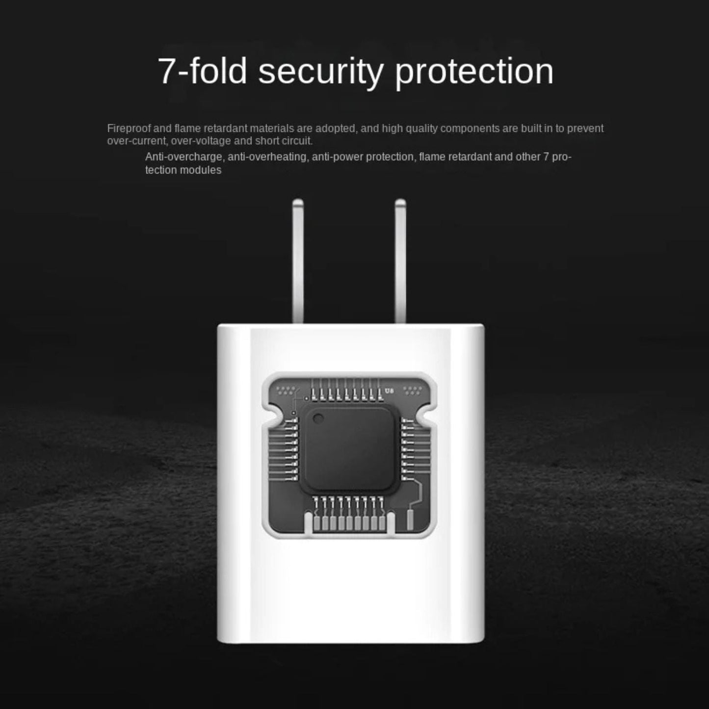 18W Quick Charge Plug - MoodPeach