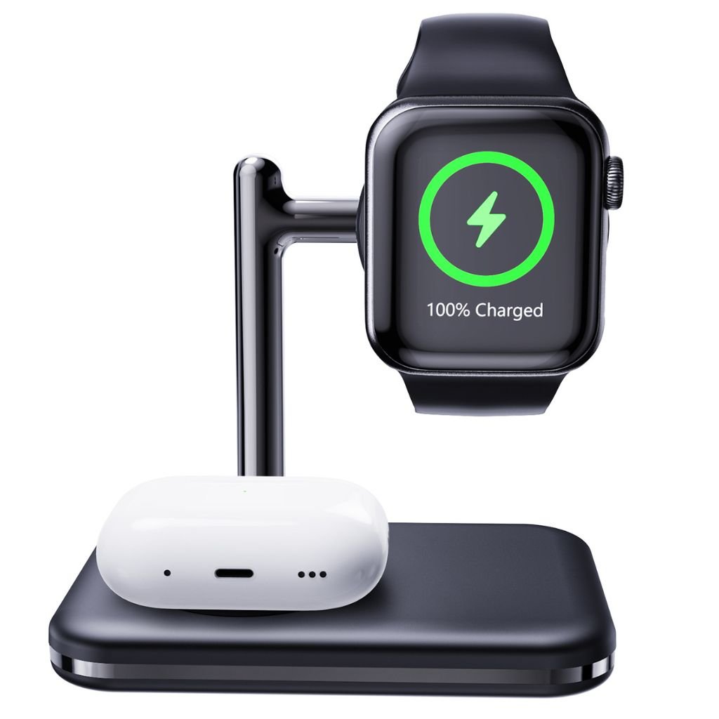 2 in 1 Apple Watch & AirPods Charger - MoodPeach