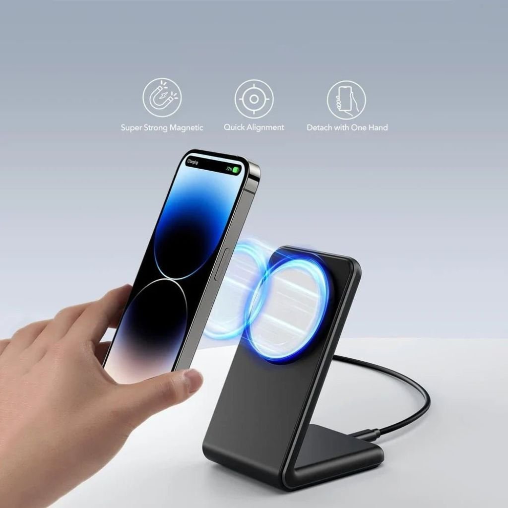 2 in 1 Magnetic Charger for Apple - MoodPeach