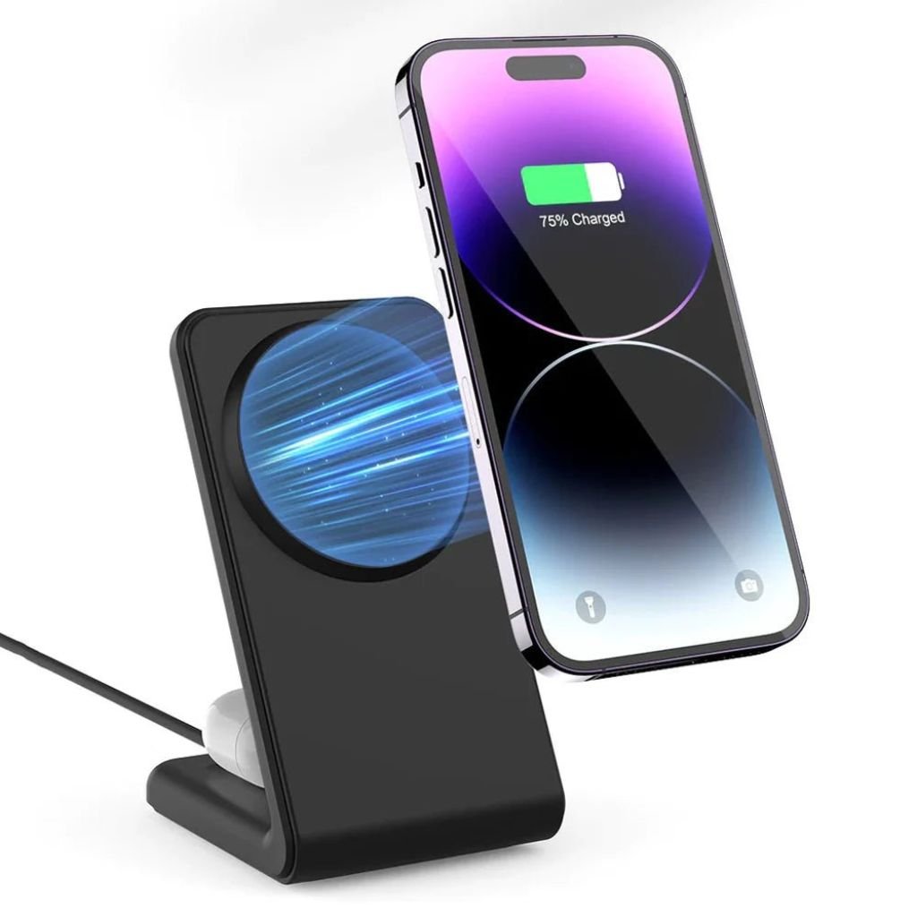 2 in 1 Magnetic Charger for Apple - MoodPeach
