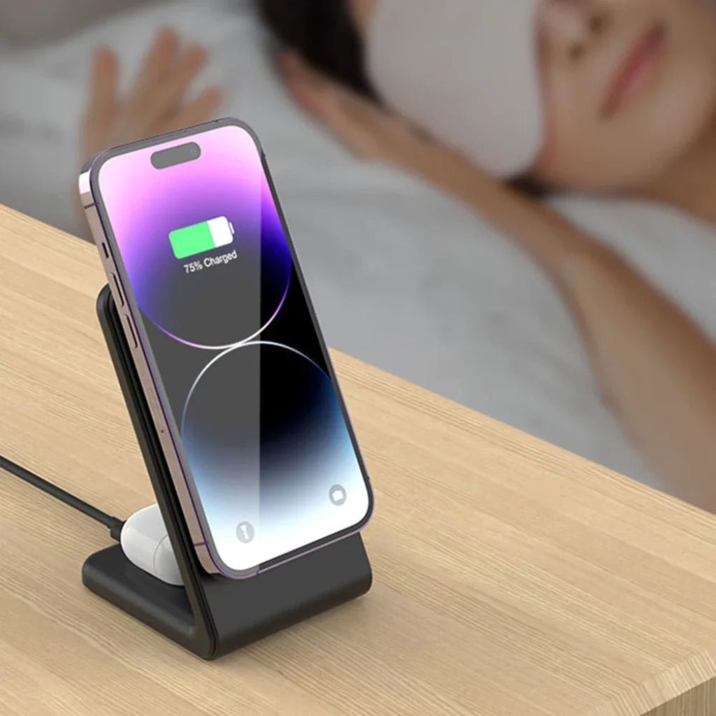 2 in 1 Magnetic Charger for Apple - MoodPeach