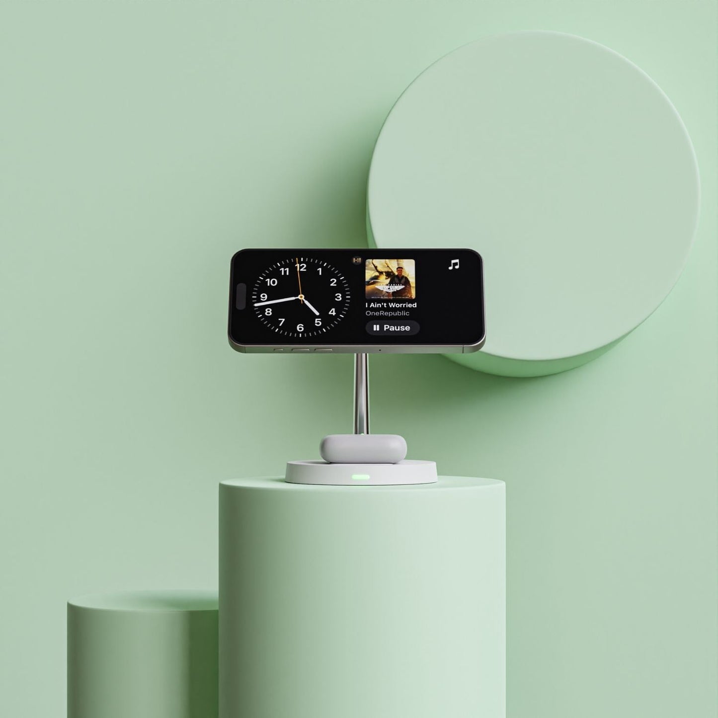 2 in 1 Magnetic Charger for Apple - MoodPeach