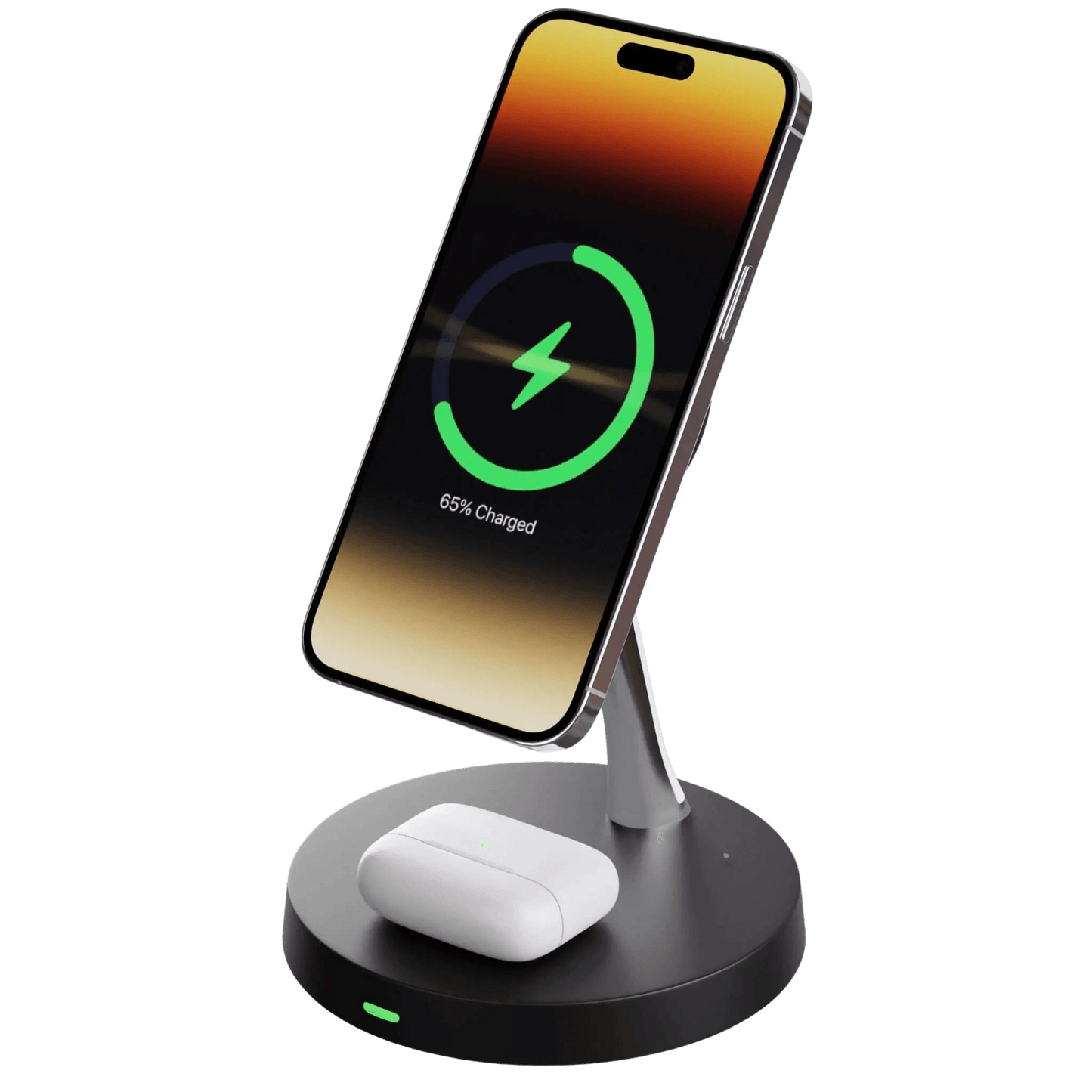 2 in 1 Magnetic Charger for Apple - MoodPeach