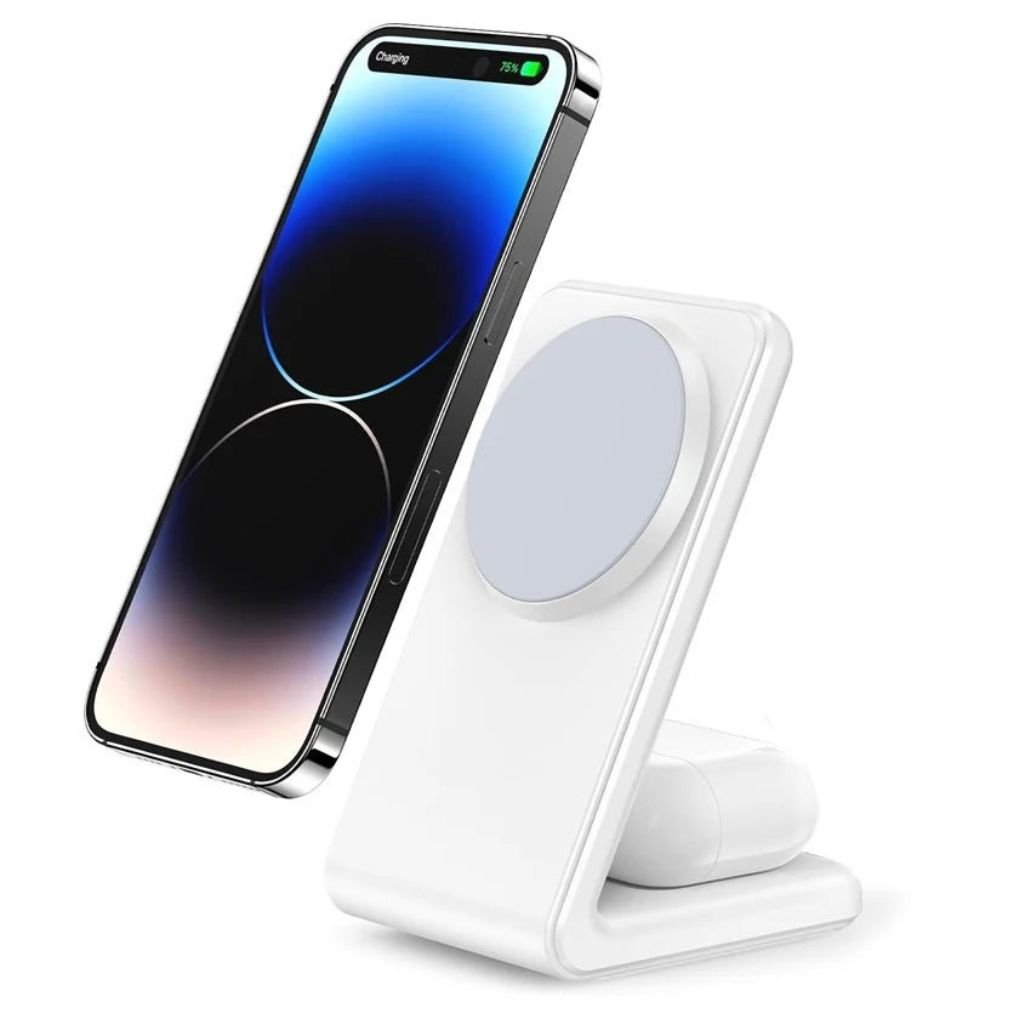 2 in 1 Magnetic Charger for Apple - MoodPeach