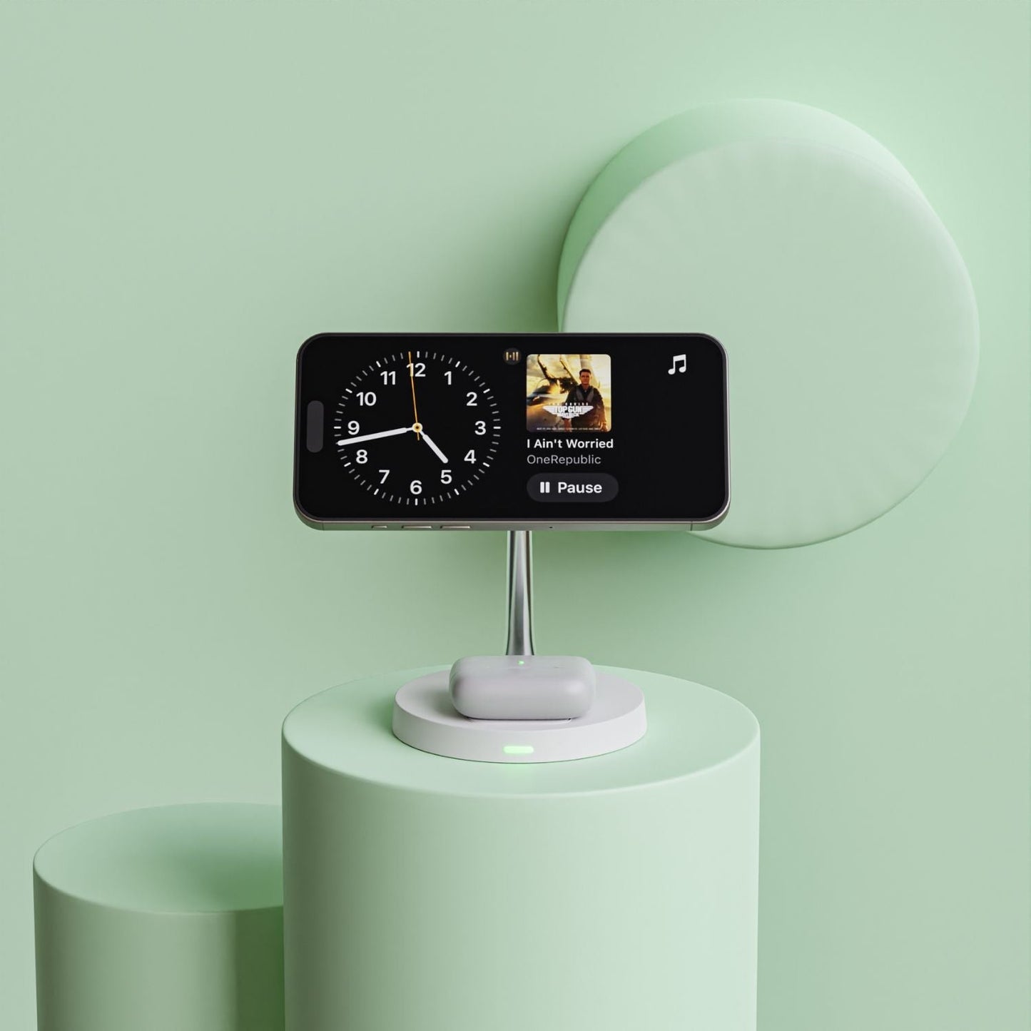 2 in 1 Magnetic Charger for Apple - MoodPeach