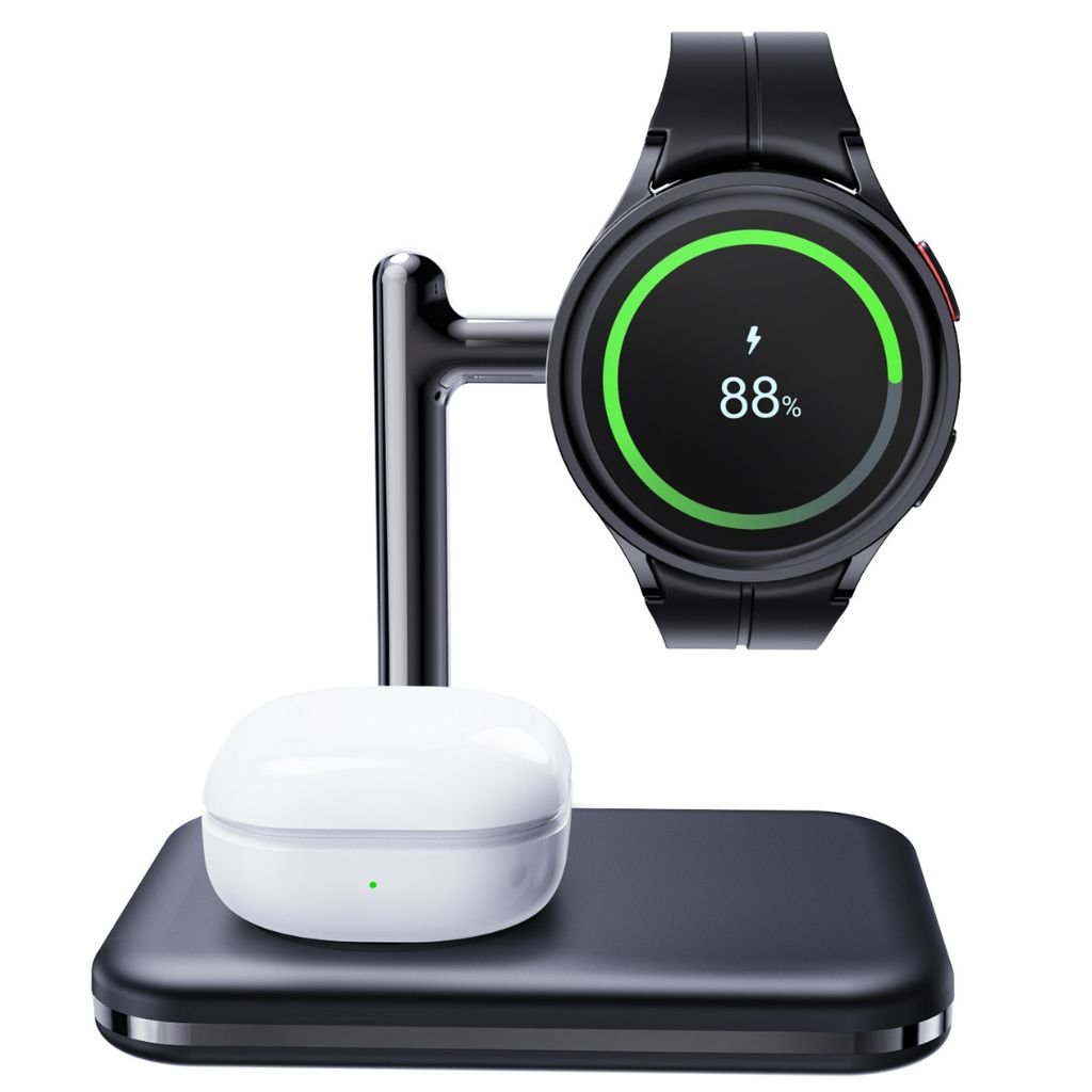 2 in 1 Samsung Watch & Buds Charger - MoodPeach