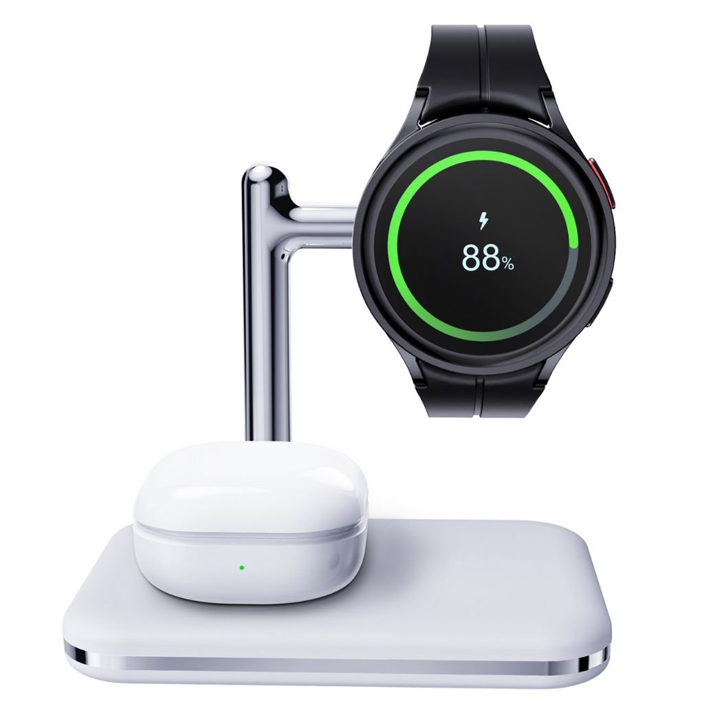 2 in 1 Samsung Watch & Buds Charger - MoodPeach