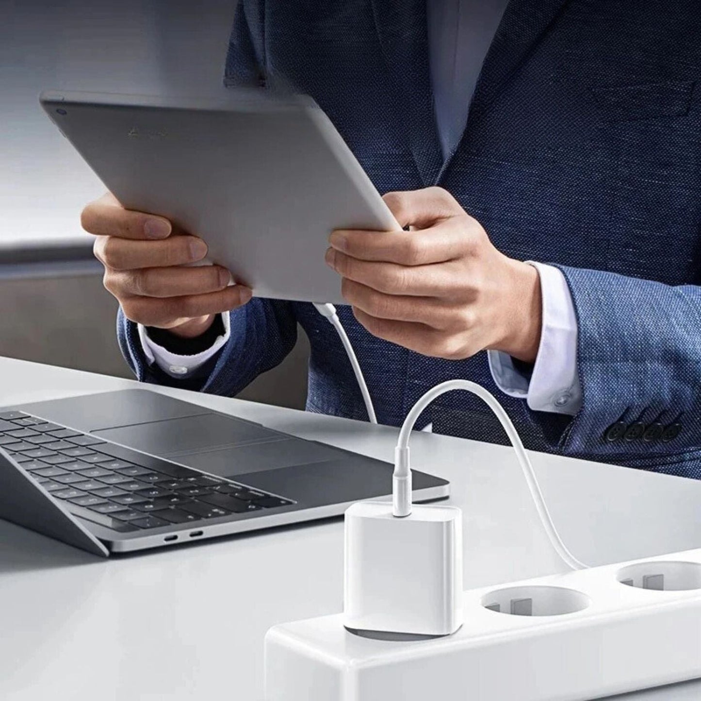 20W USB C Power Adapter - MoodPeach