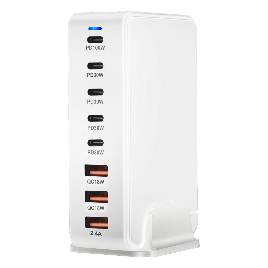 268W GaN 8 - Port USB - C Charger - MoodPeach