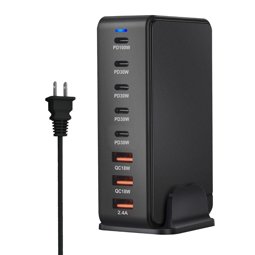 268W GaN 8 - Port USB - C Charger - MoodPeach