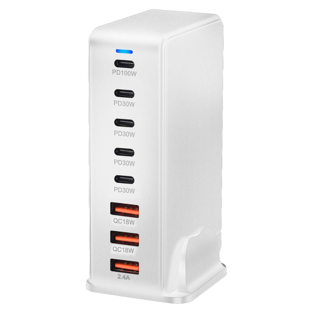 268W GaN 8 - Port USB - C Charger - MoodPeach