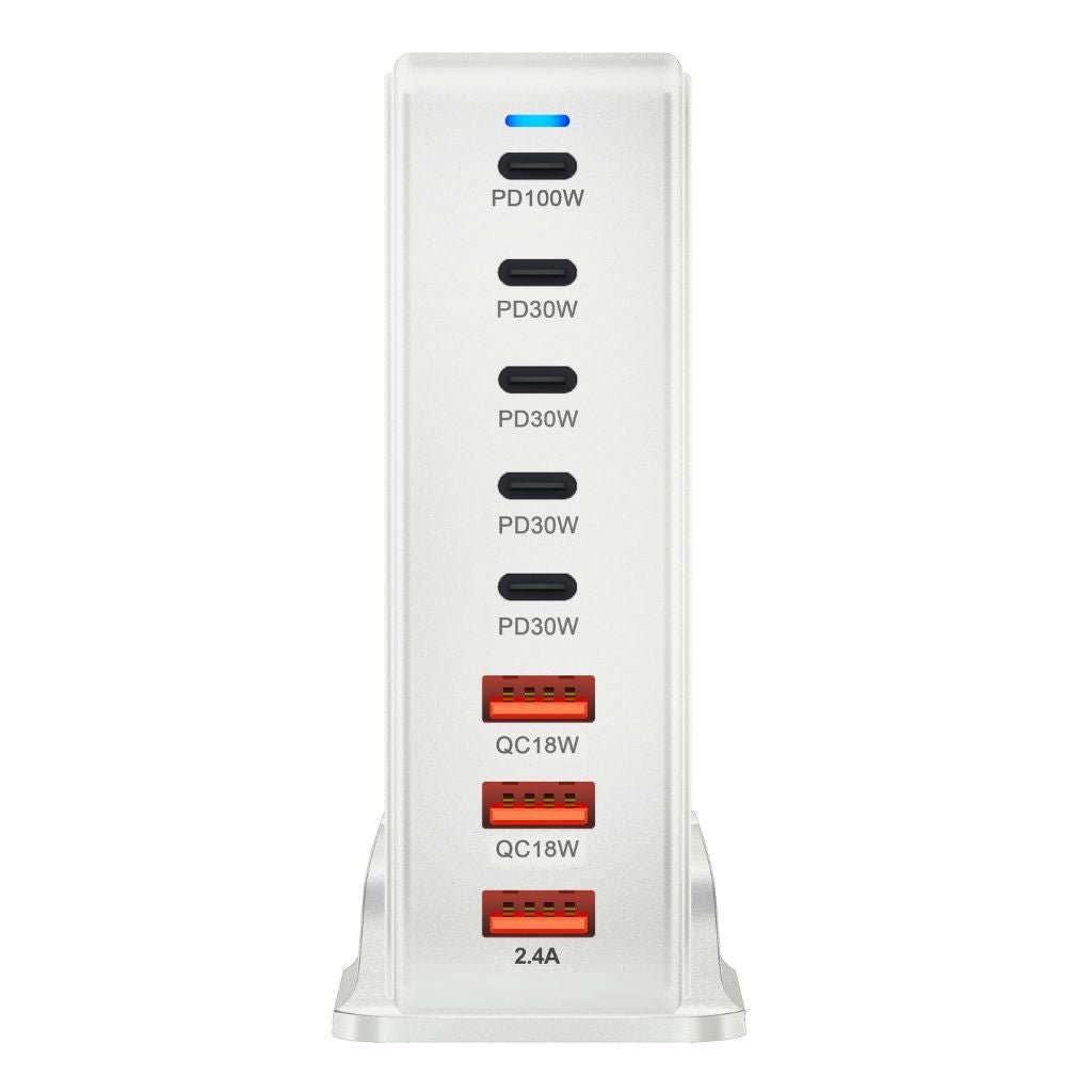 268W GaN 8 - Port USB - C Charger - MoodPeach