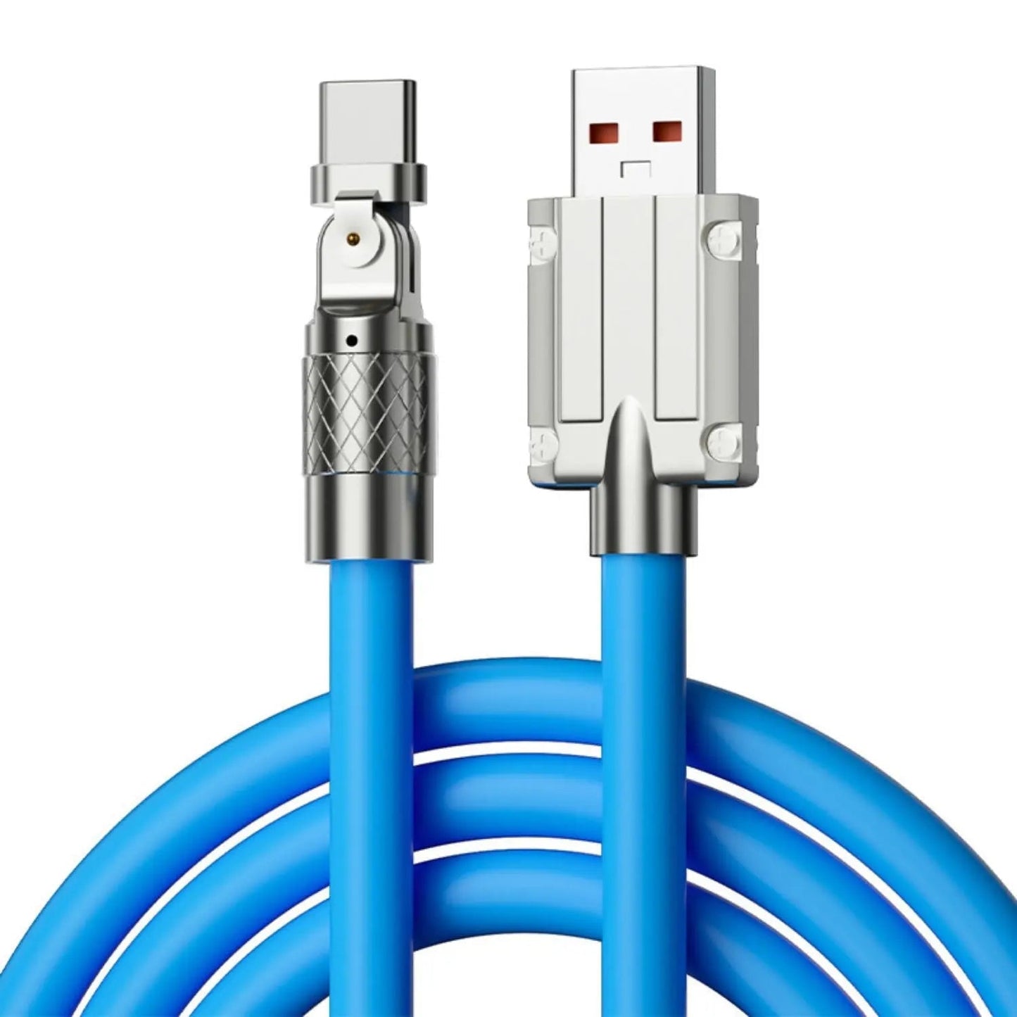 3 in 1 Charging Cable with Universal Compatbility & 120W - MoodPeach