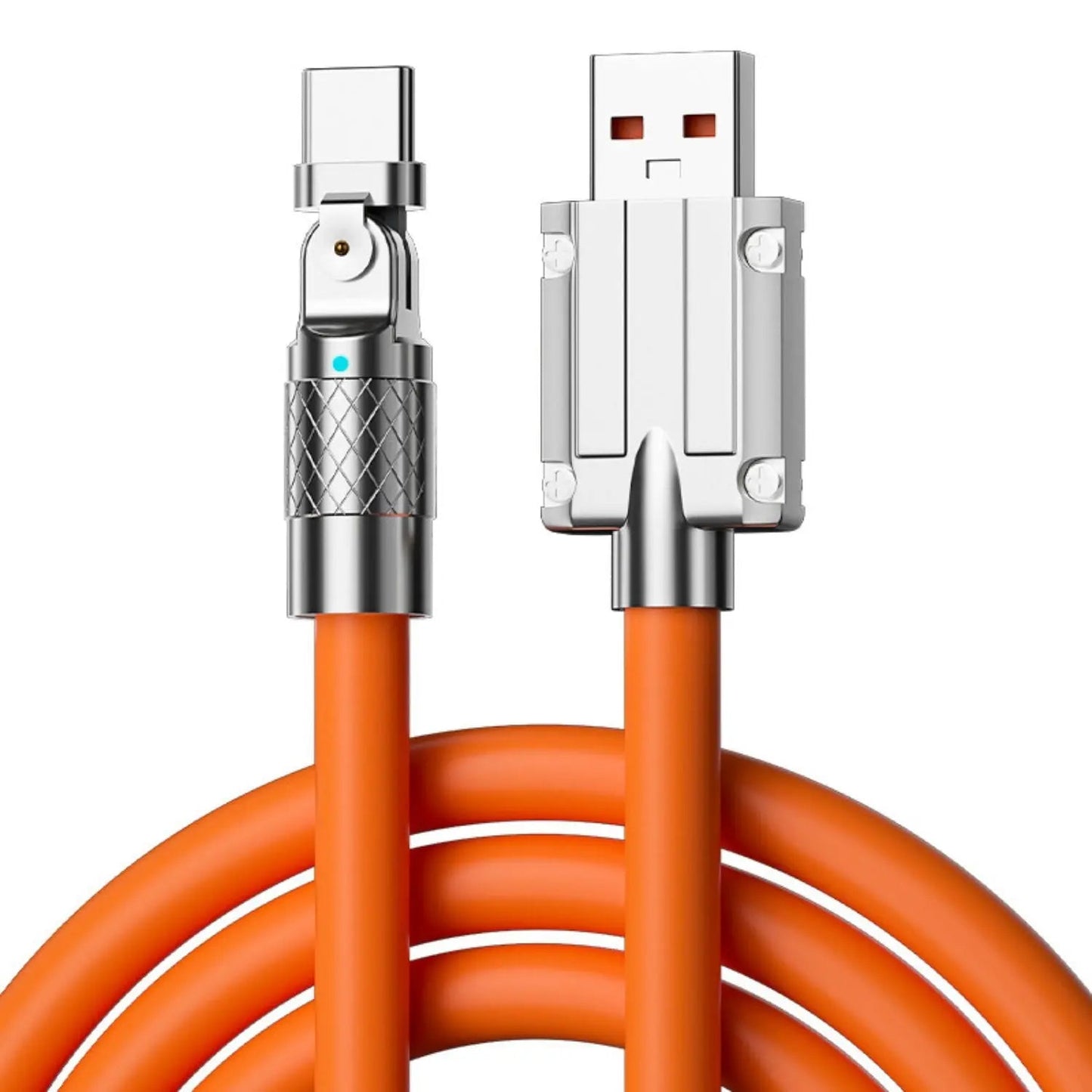 3 in 1 Charging Cable with Universal Compatbility & 120W - MoodPeach