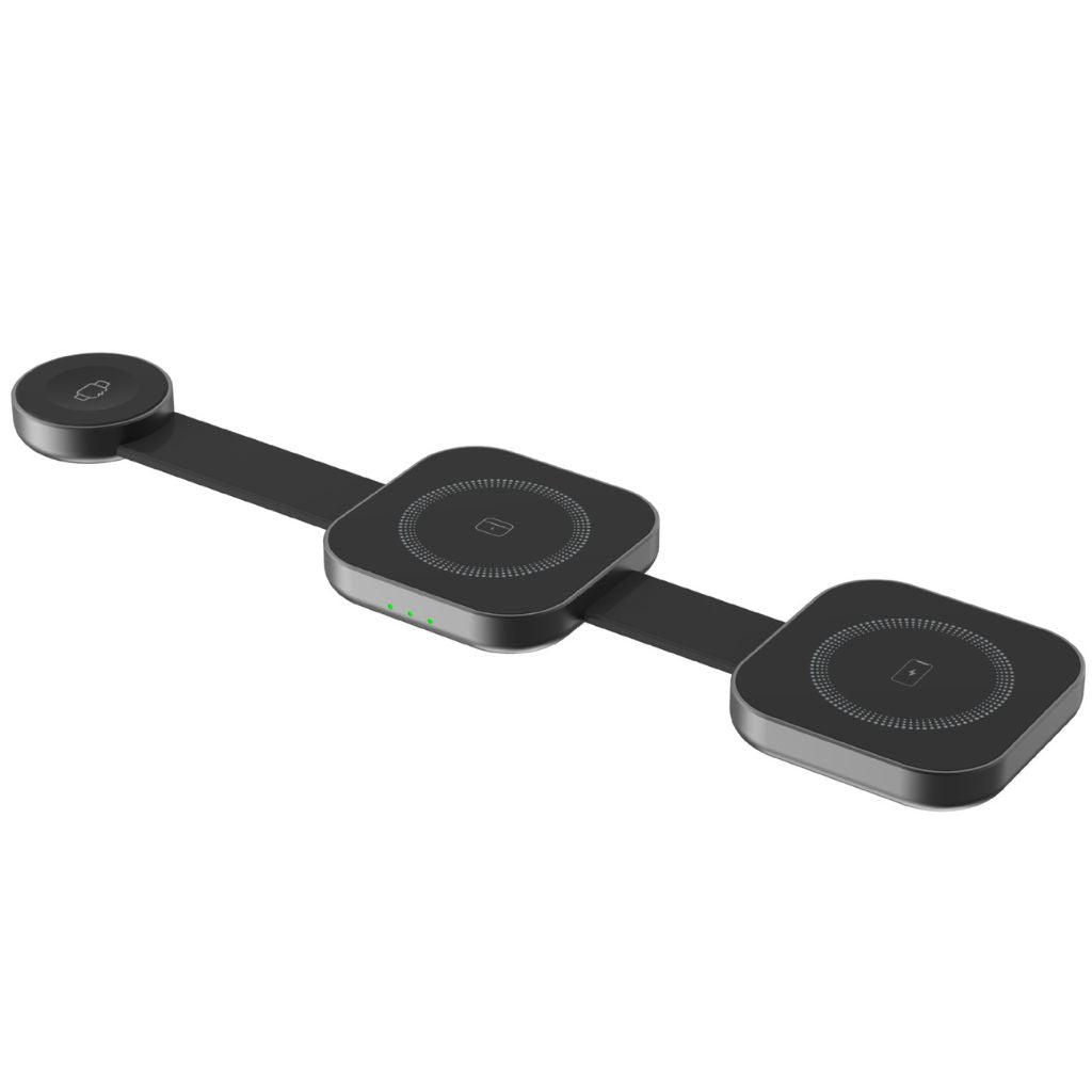 3 in 1 Foldable Charger for Apple - MoodPeach