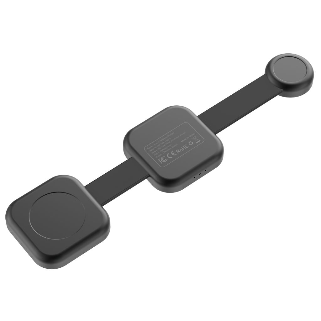 3 in 1 Foldable Charger for Apple - MoodPeach