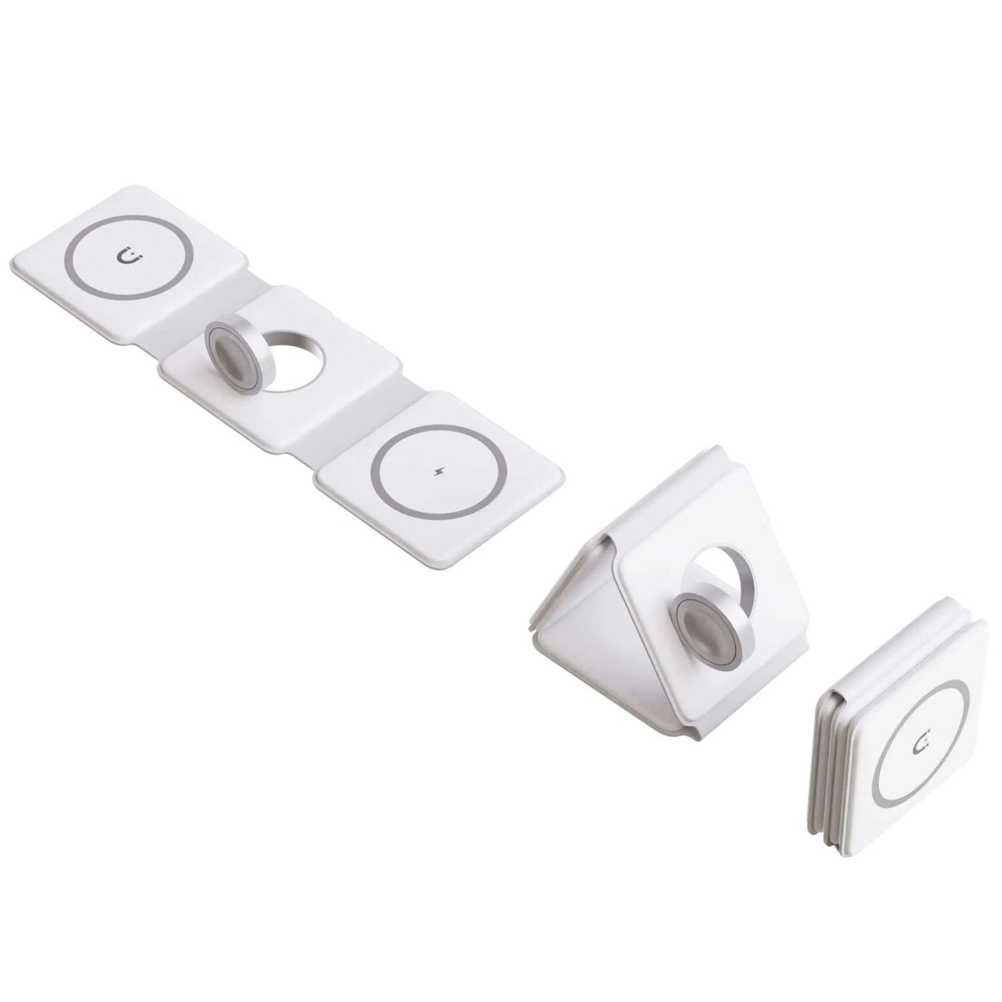 3 in 1 Foldable Charger for Apple - MoodPeach