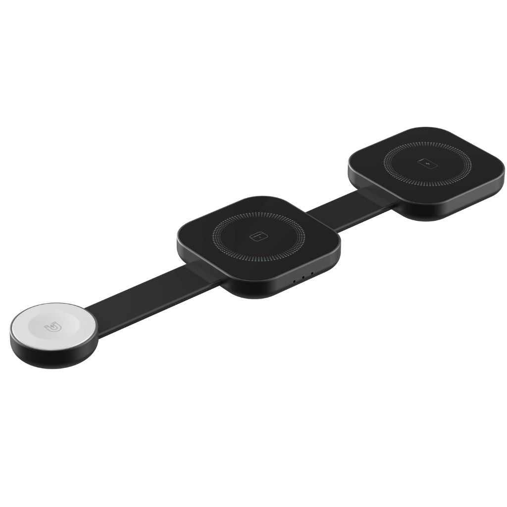 3 in 1 Foldable Charger for Apple - MoodPeach
