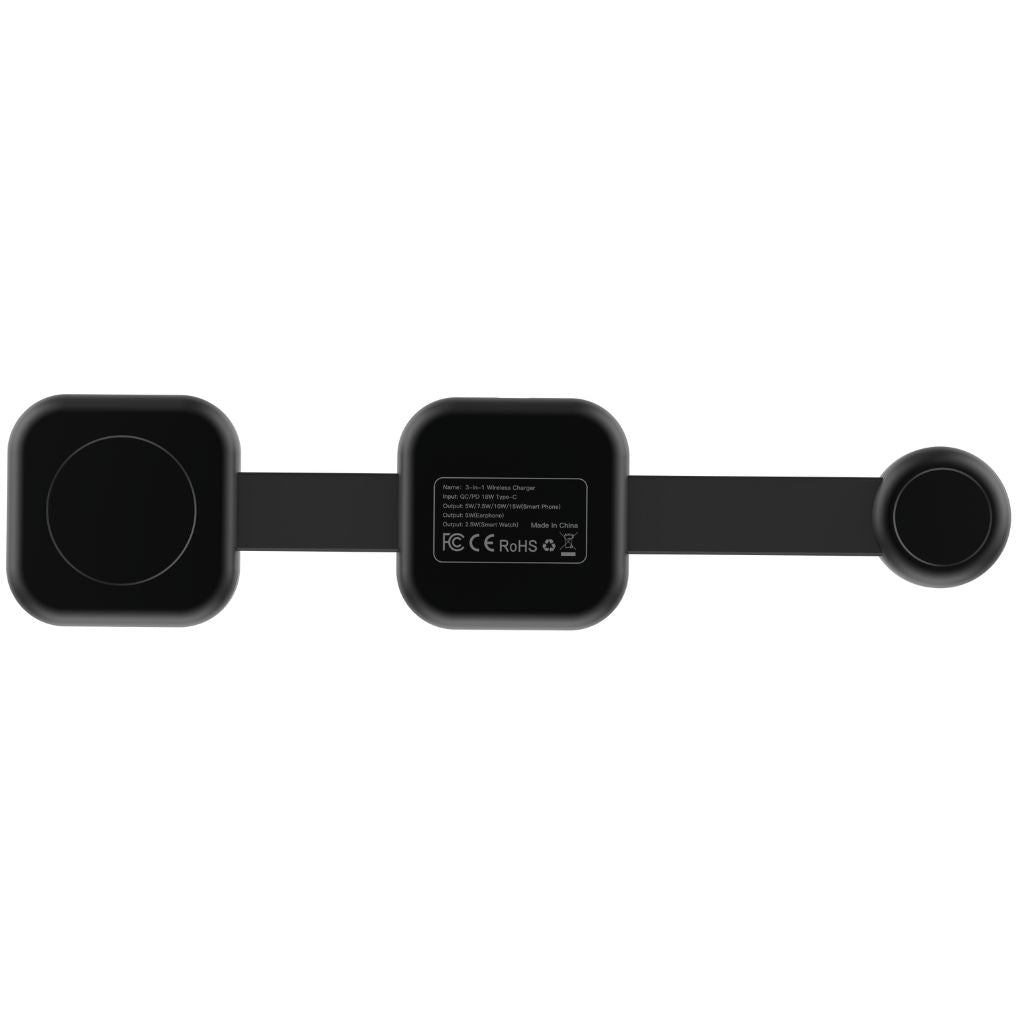 3 in 1 Foldable Charger for Apple - MoodPeach