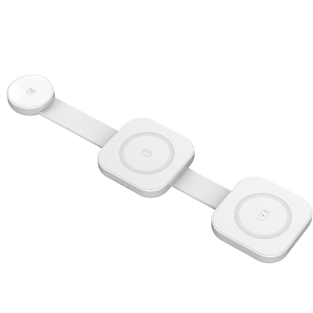 3 in 1 Foldable Charger for Apple - MoodPeach