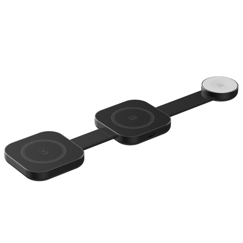 3 in 1 Foldable Charger for Apple - MoodPeach