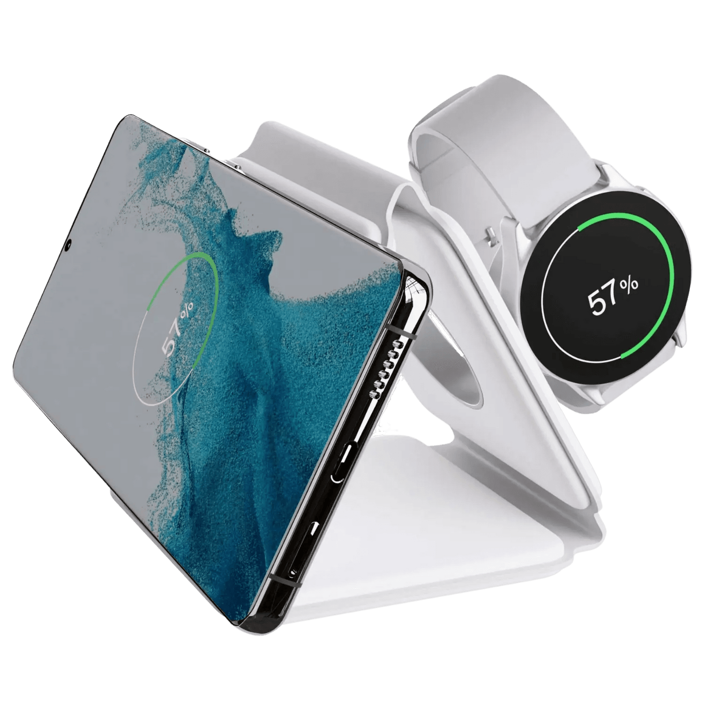3 in 1 Foldable Charger for Samsung - MoodPeach