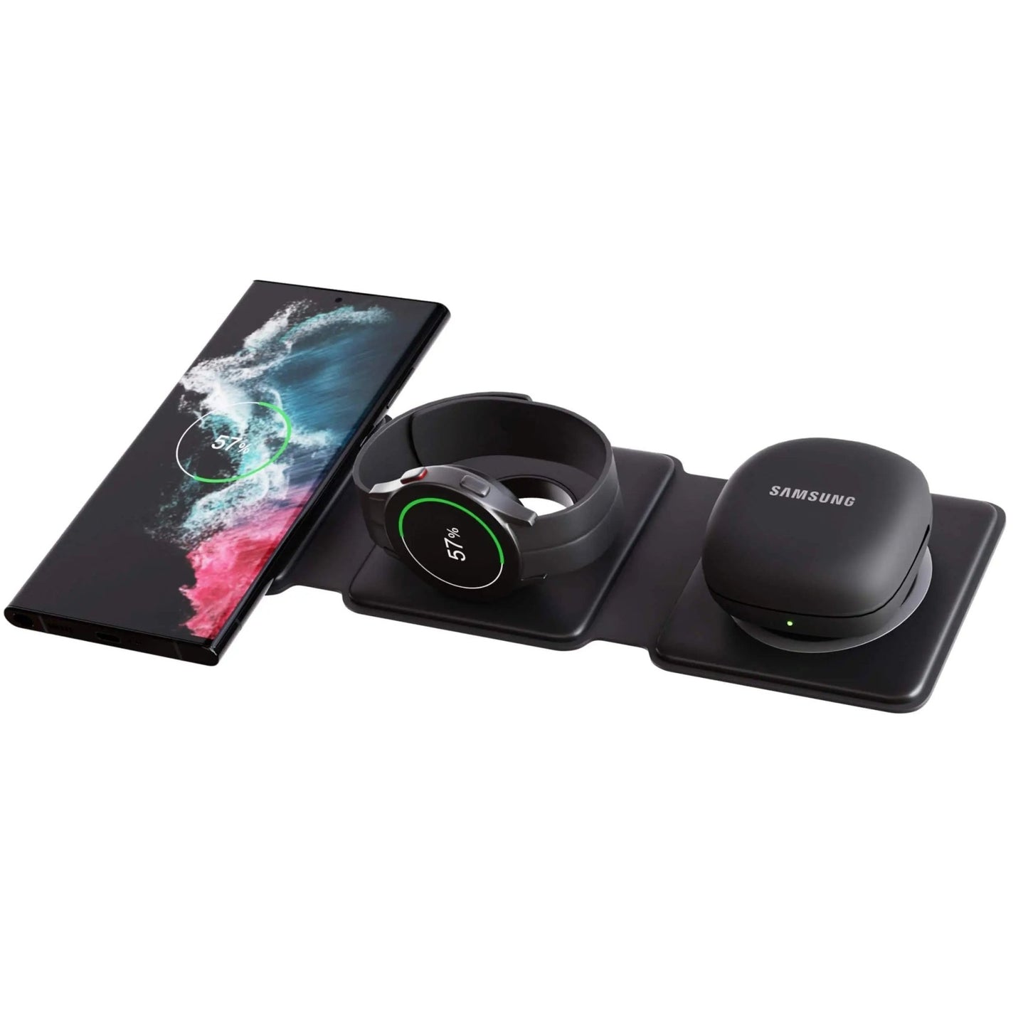 3 in 1 Foldable Charger for Samsung - MoodPeach
