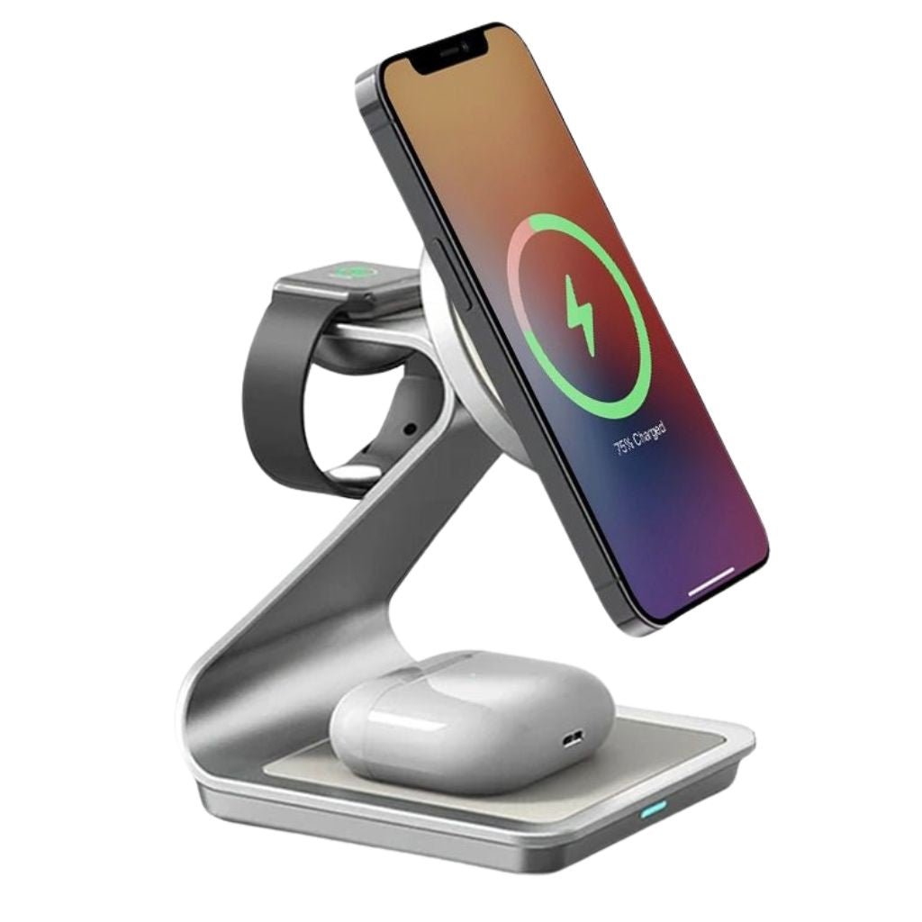 3 in 1 Magnetic Charger for Apple - MoodPeach