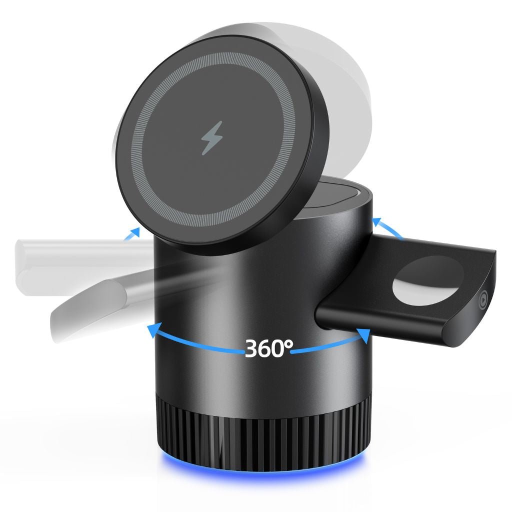 3 in 1 Magnetic Charger for Apple - MoodPeach
