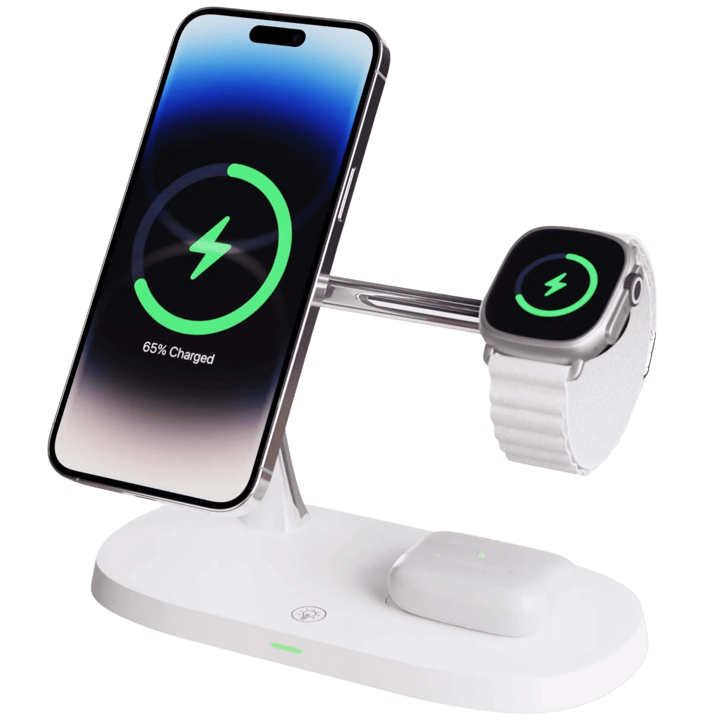 3 in 1 Magnetic Charger for Apple - MoodPeach