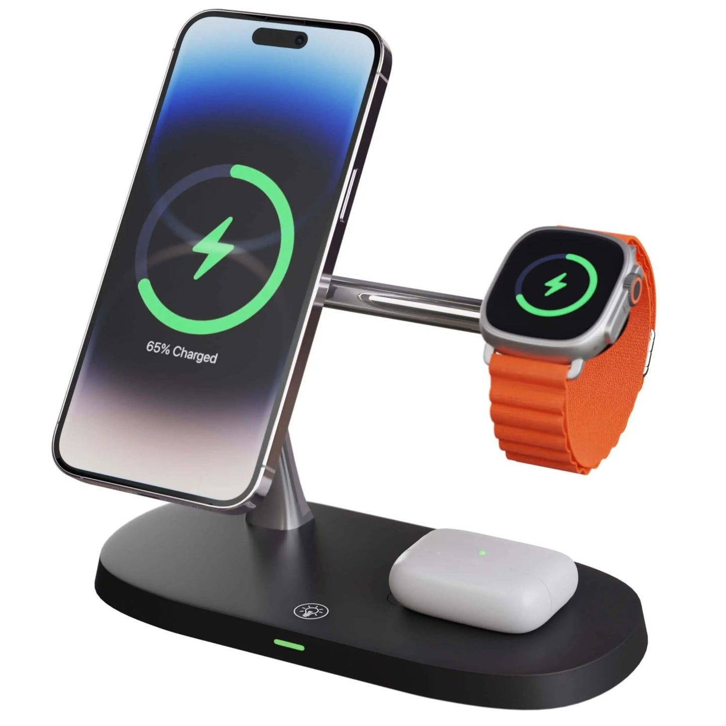 3 in 1 Magnetic Charger for Apple - MoodPeach