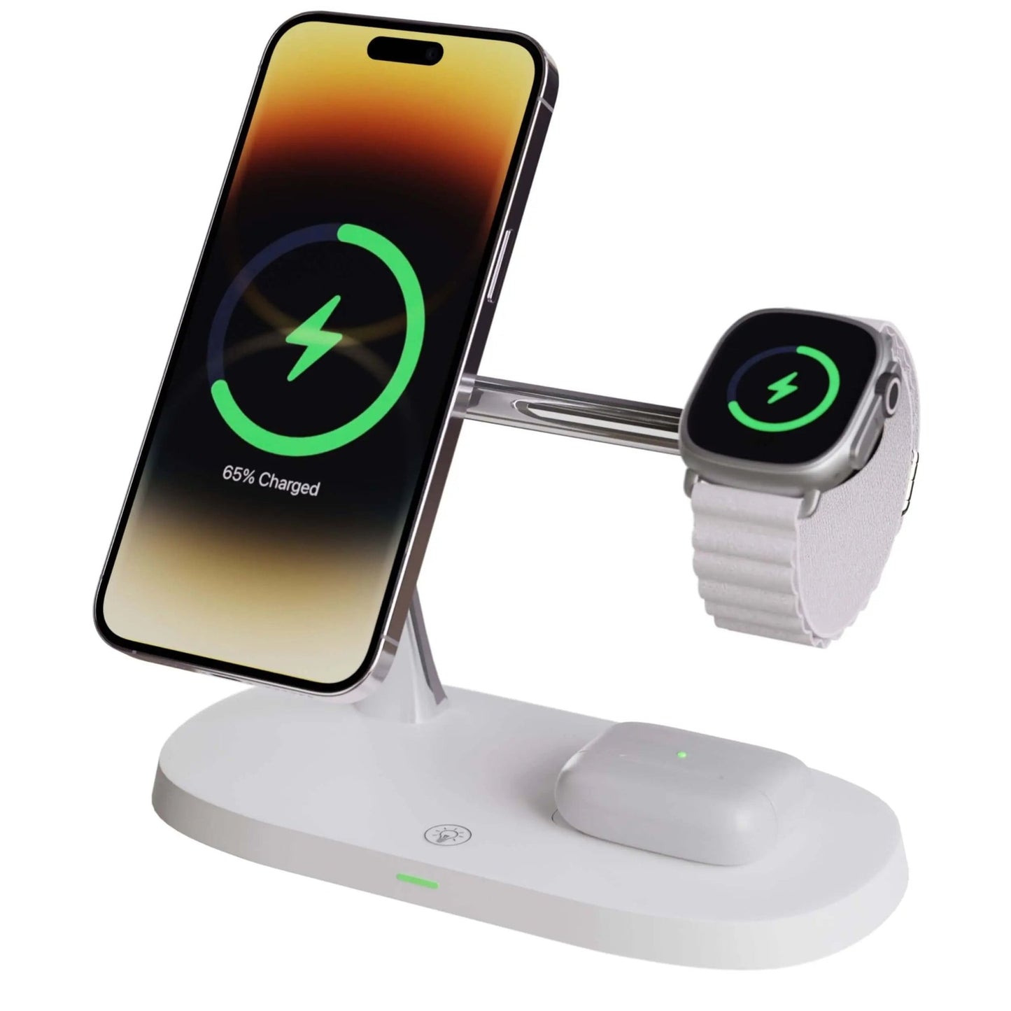 3 in 1 Magnetic Charger for Apple - MoodPeach