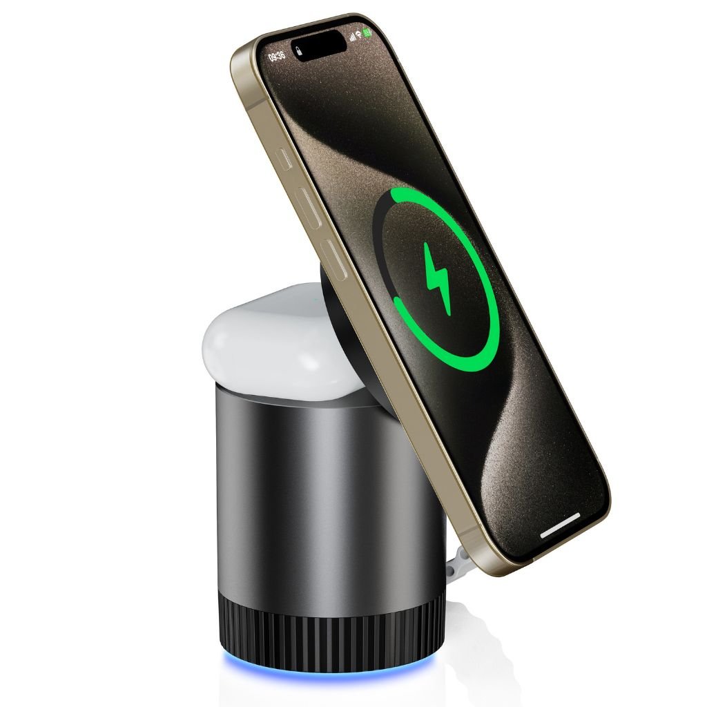 3 in 1 Magnetic Charger for Apple - MoodPeach
