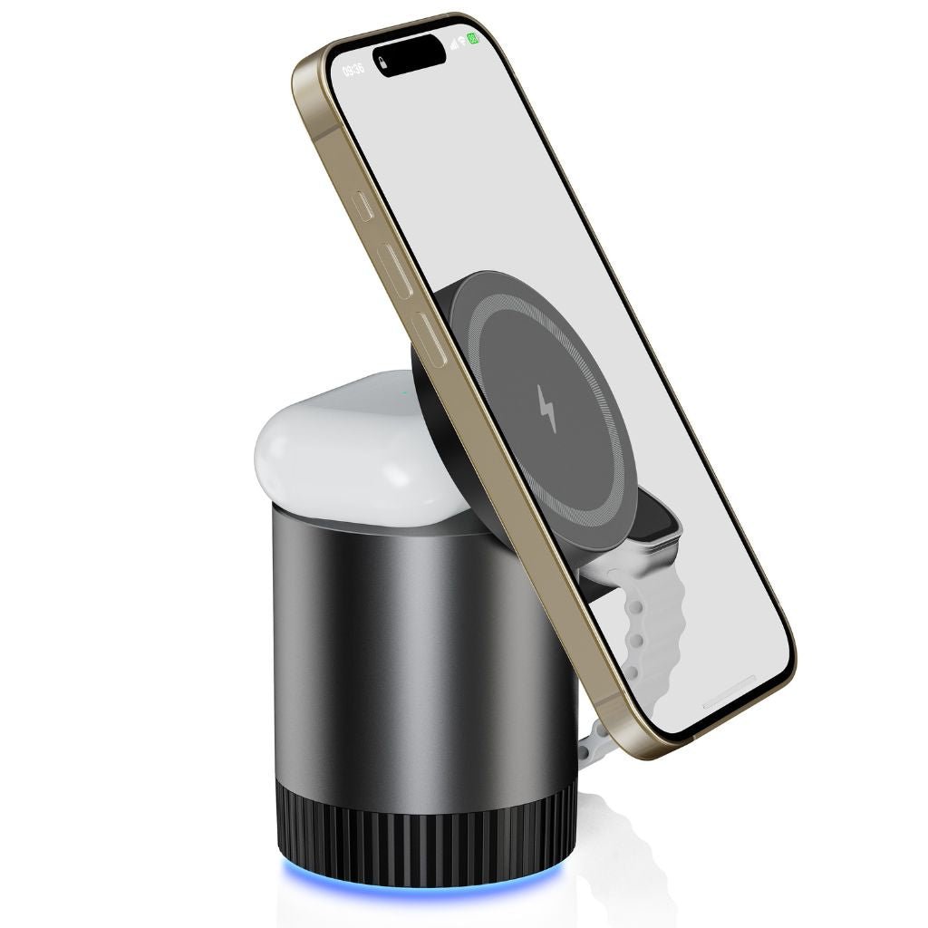 3 in 1 Magnetic Charger for Apple - MoodPeach