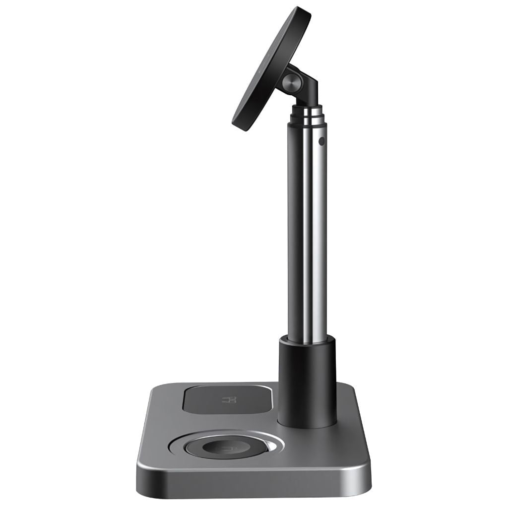 3 in 1 Magnetic Charger with Telescopic Reach for Apple - MoodPeach