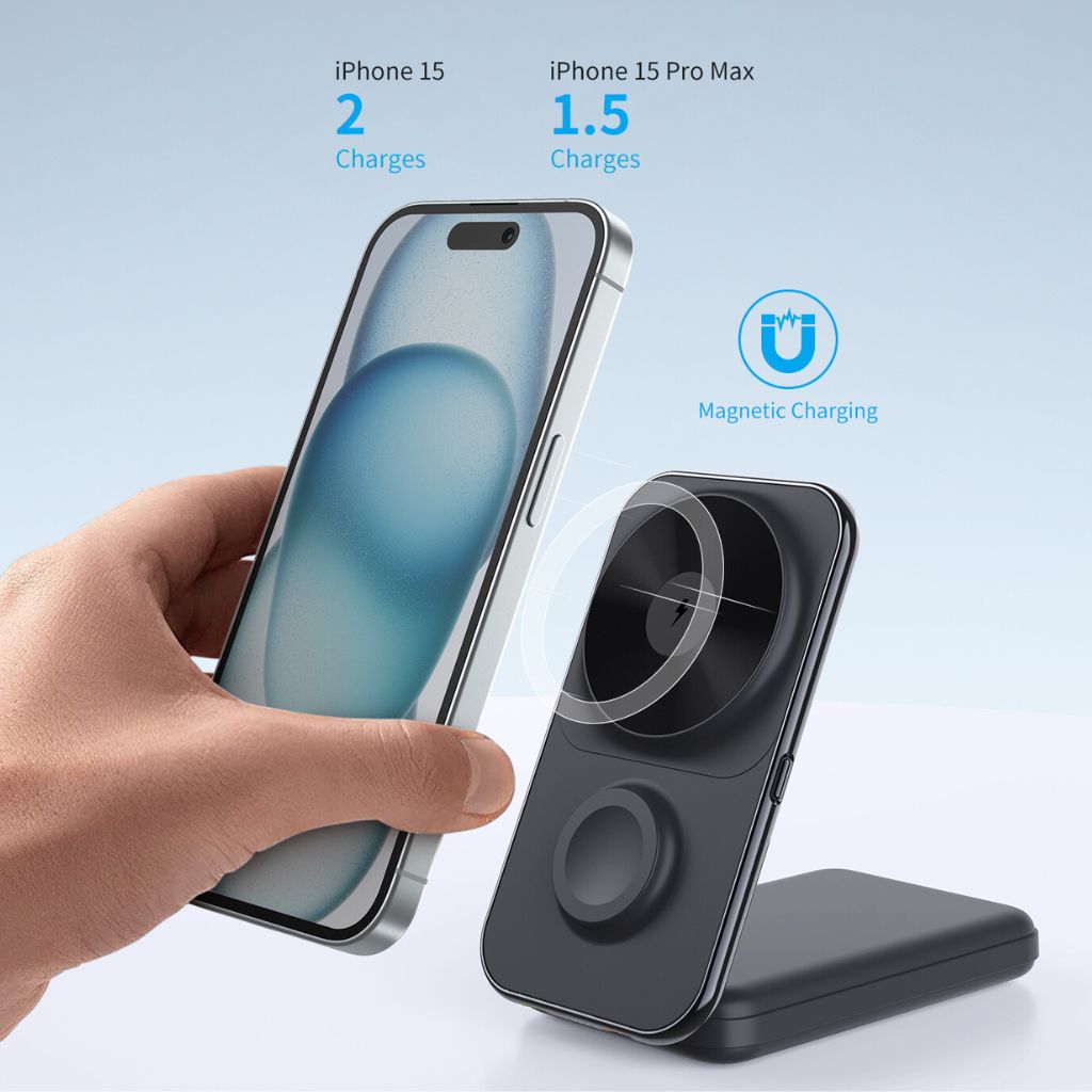 3 in 1 PowerBank for Apple - MoodPeach