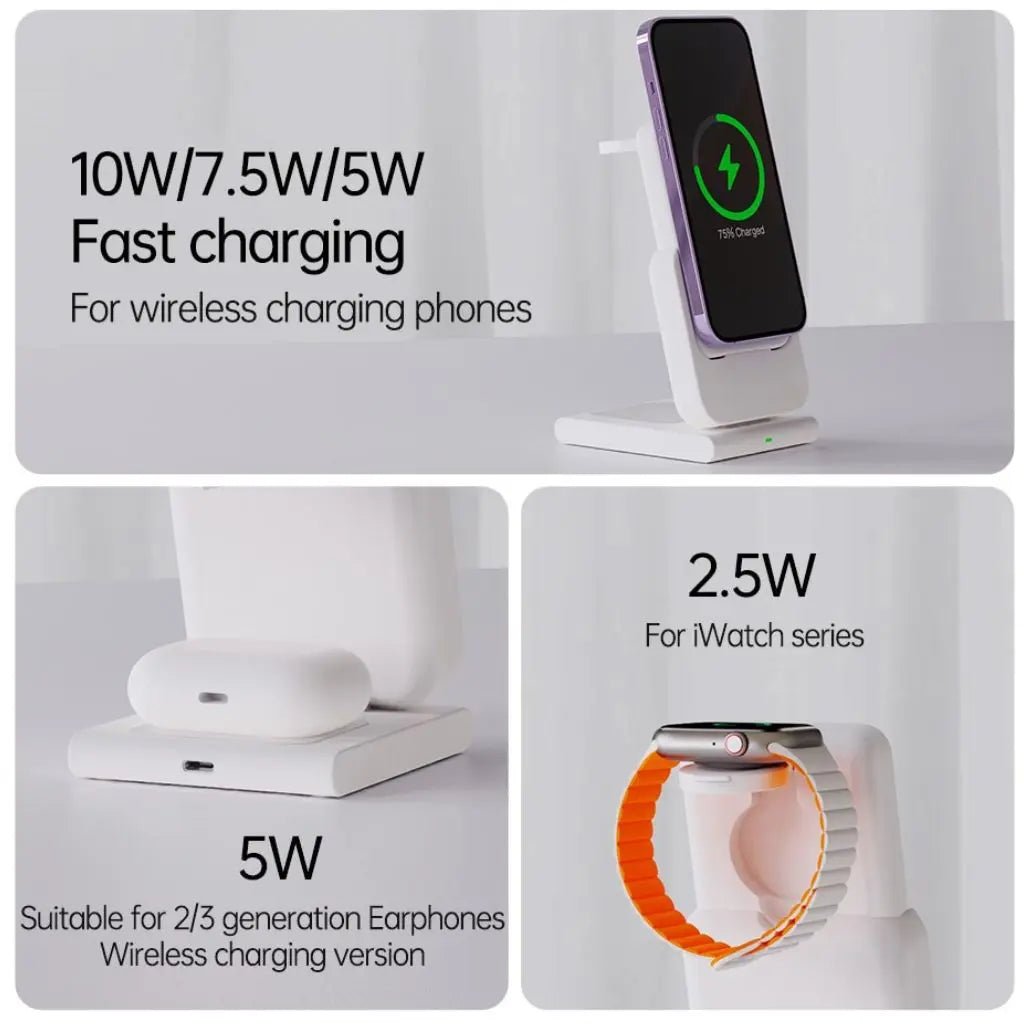 3 in 1 PowerBank for Apple - MoodPeach