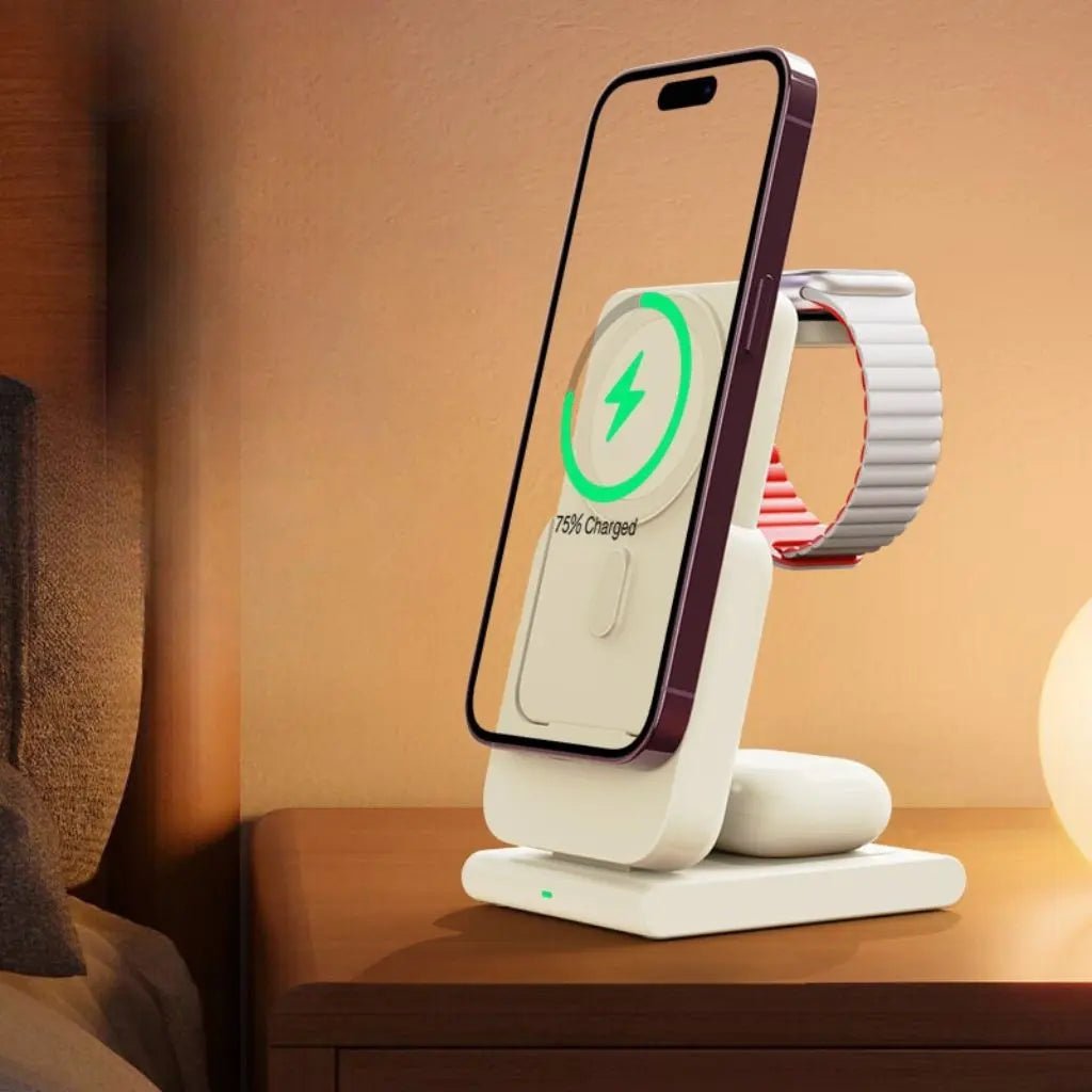 3 in 1 PowerBank for Apple - MoodPeach