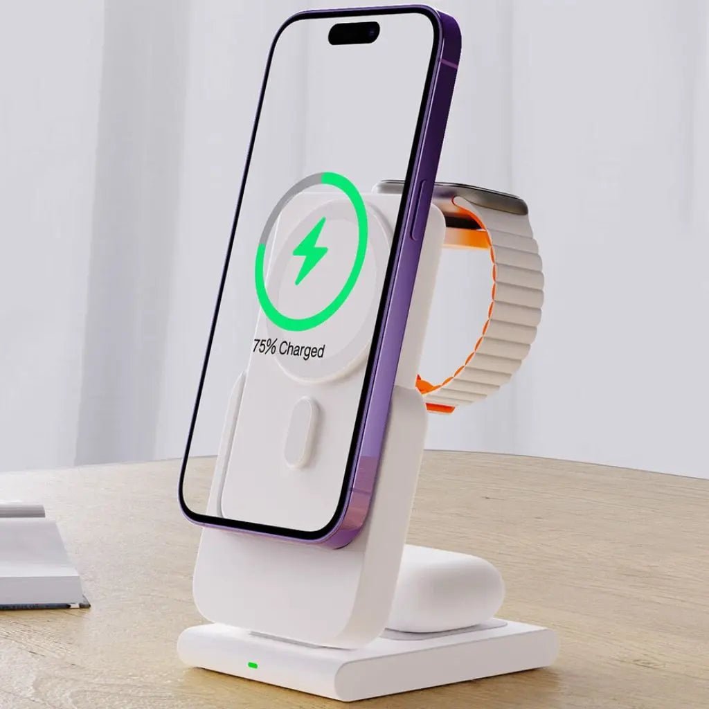 3 in 1 PowerBank for Apple - MoodPeach