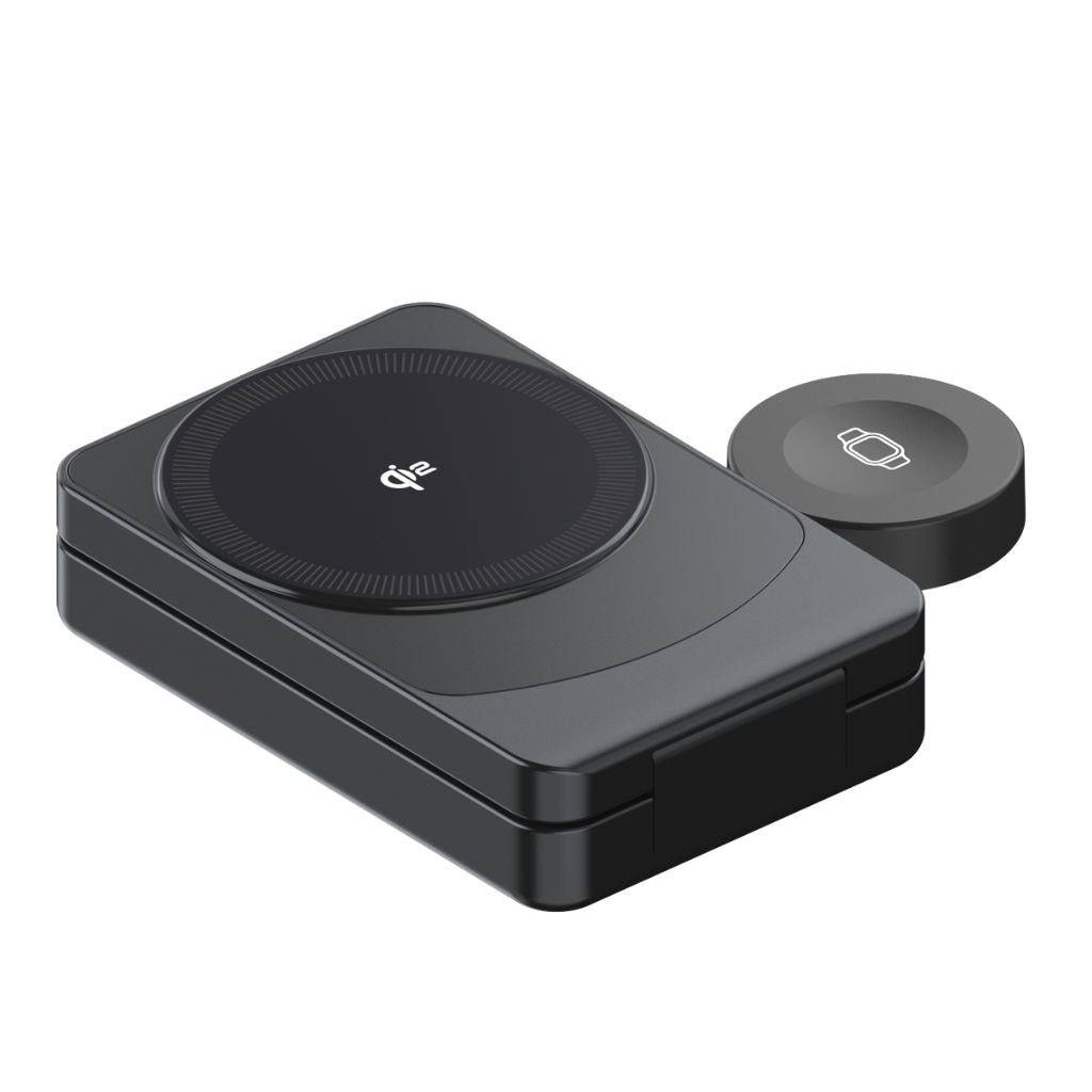 3 in 1 Qi2 Foldable Charger - MoodPeach