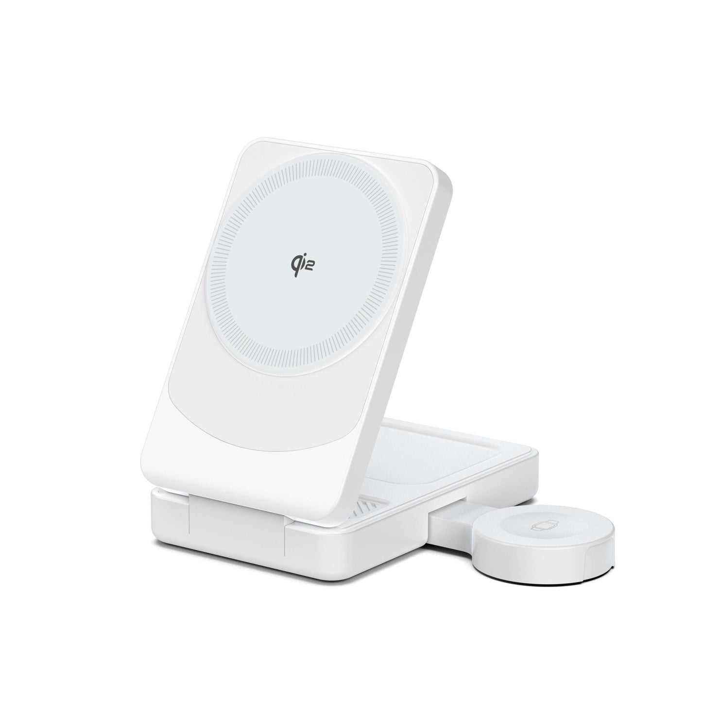 3 in 1 Qi2 Foldable Charger - MoodPeach