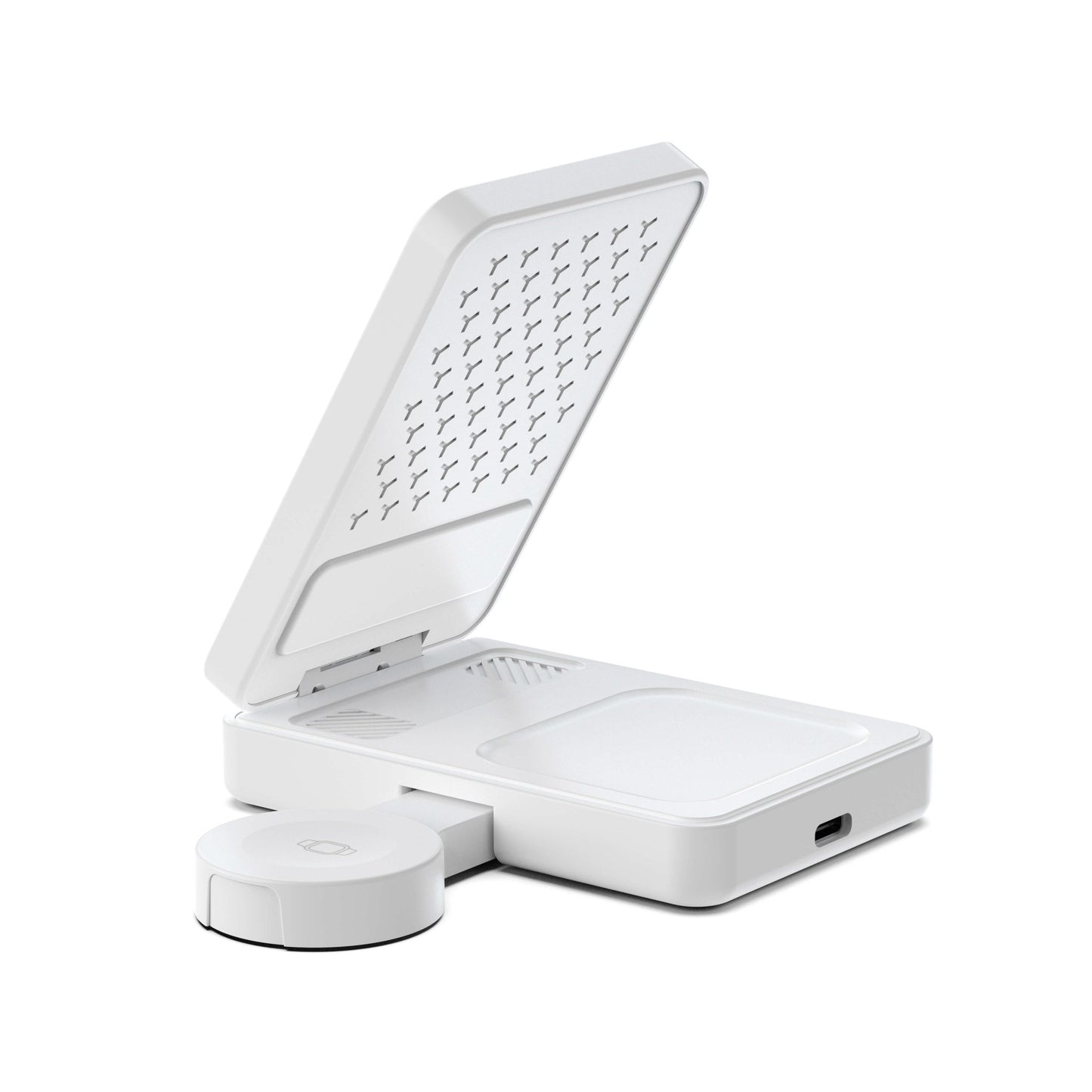 3 in 1 Qi2 Foldable Charger - MoodPeach