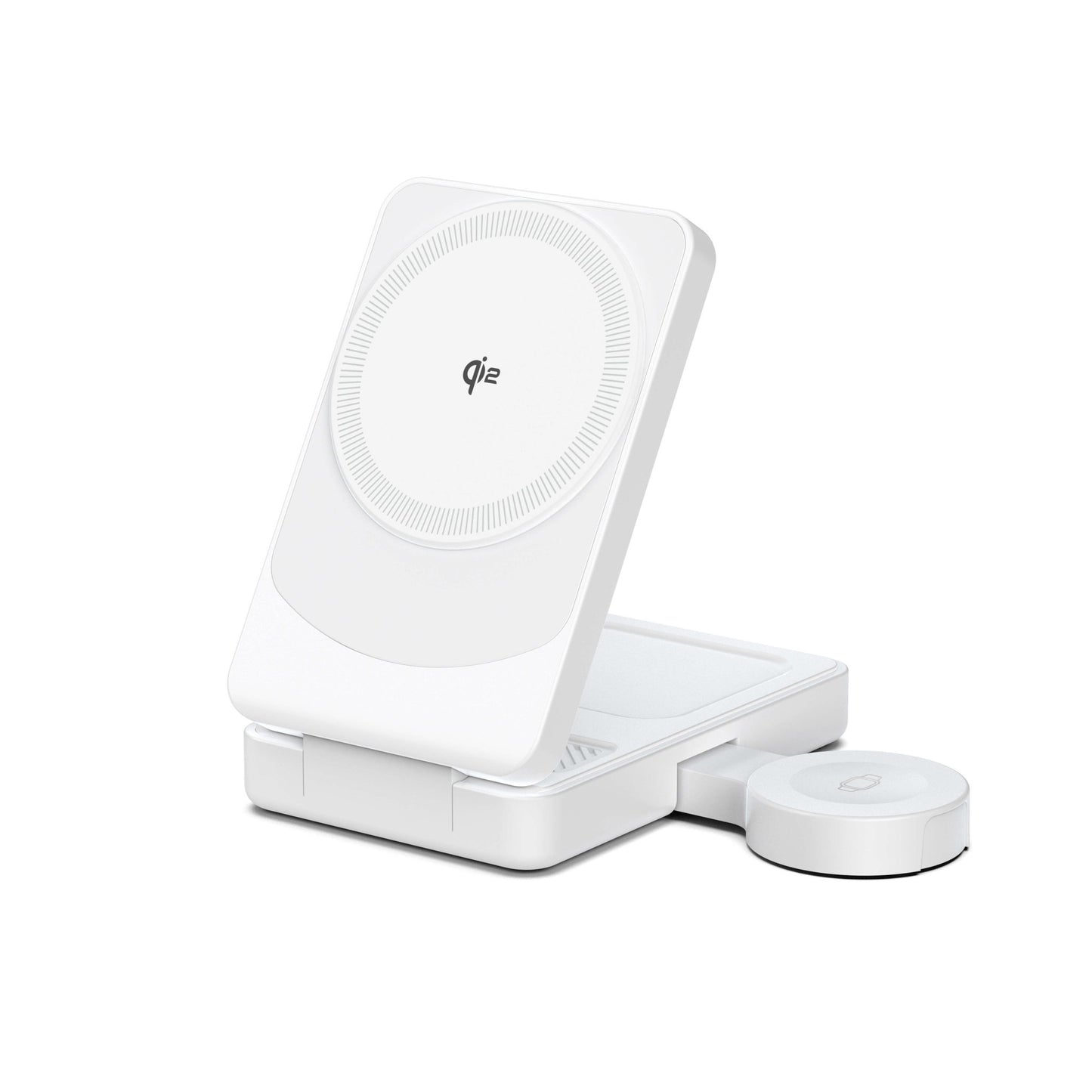 3 in 1 Qi2 Foldable Charger - MoodPeach