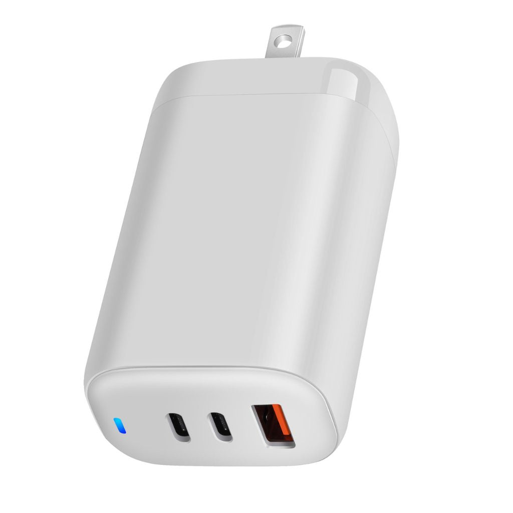 65W GaN 3 - Port USB - C Charger - MoodPeach