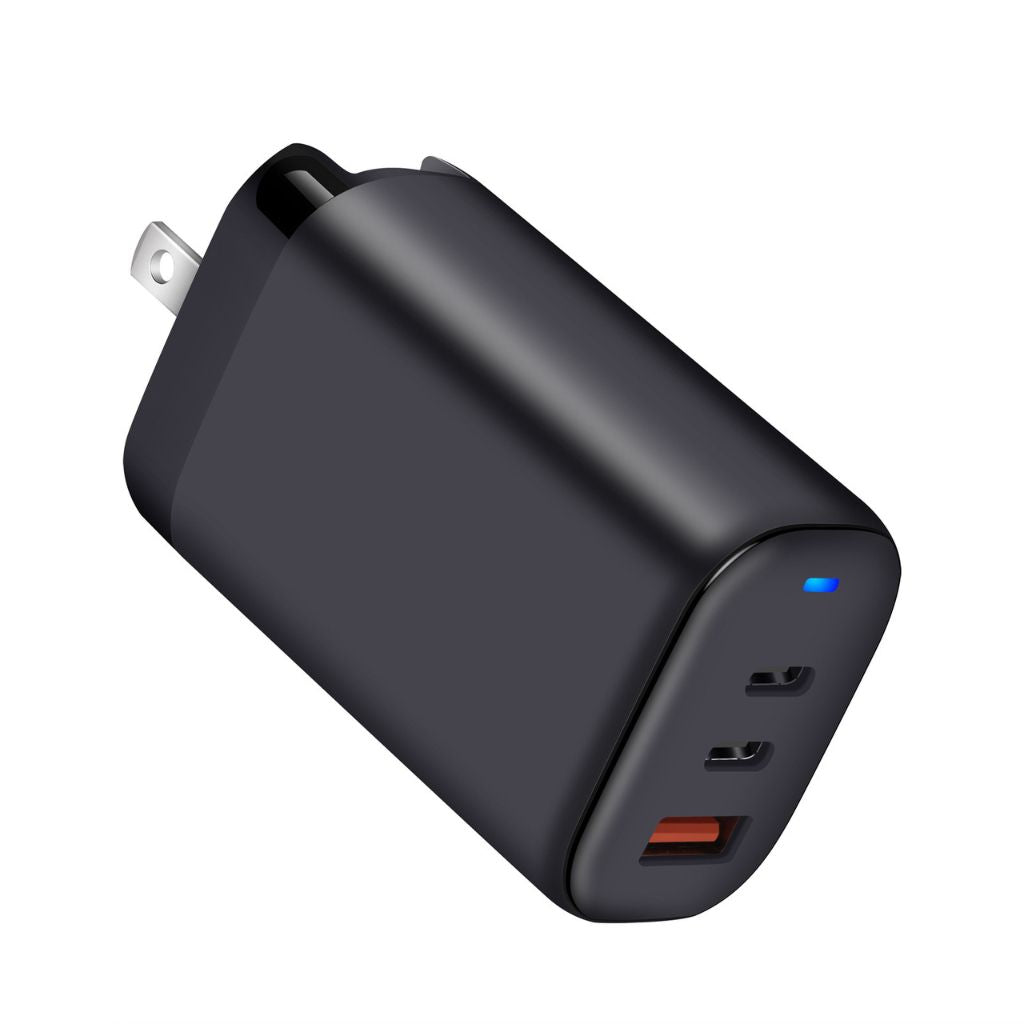 65W GaN 3 - Port USB - C Charger - MoodPeach