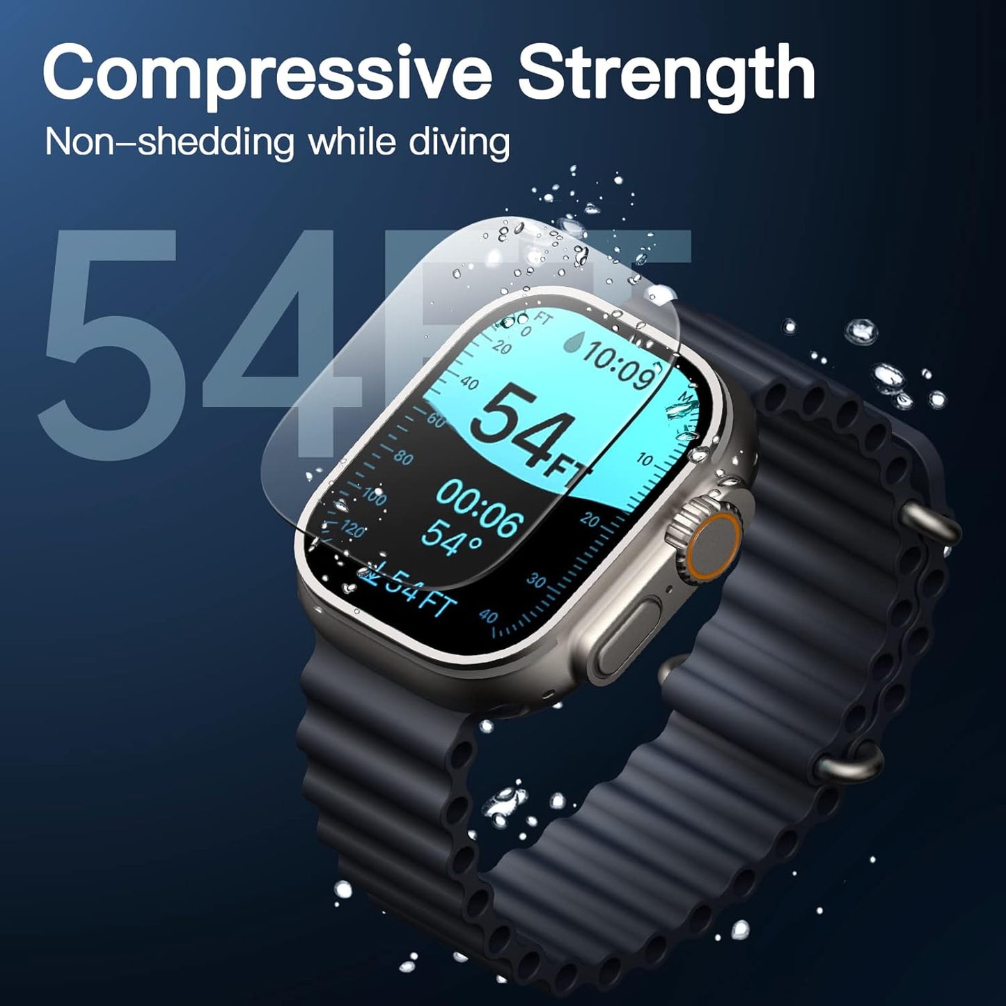 Apple Watch Tempered Glass Screen Protector - MoodPeach