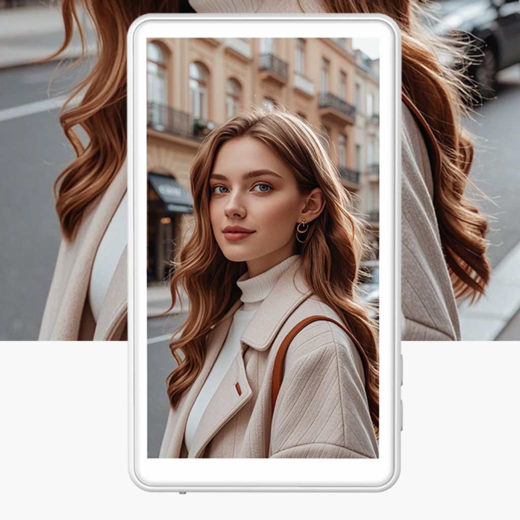 Content Creator Magnetic Selfie Screen - MoodPeach