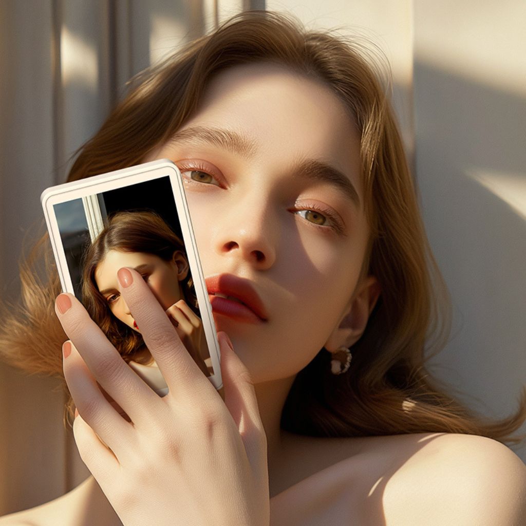 Content Creator Magnetic Selfie Screen - MoodPeach