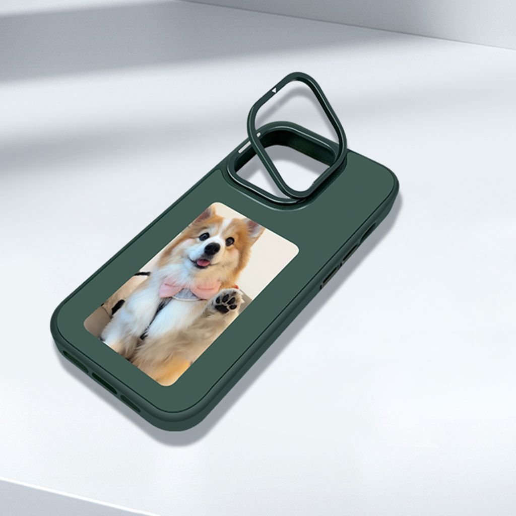 E - ink Photo Case with Kickstand for iPhone - MoodPeach